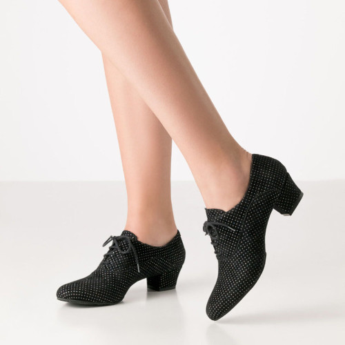 Werner Kern Mujeres Zapatos de Práctica Runa - Obermaterial: Brocado Negro - Talla: EU 40 2/3