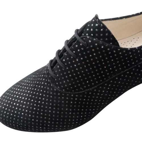 Werner Kern Ladies Practice Shoes Runa - Obermaterial: Brocade Black - Size: EU 38