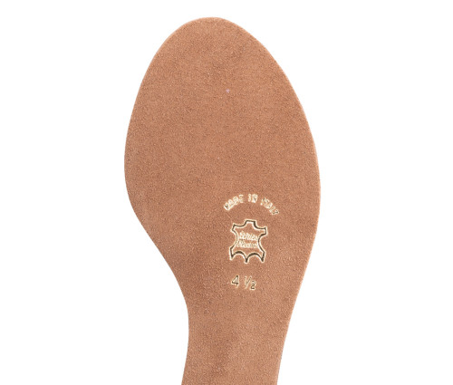 Anna Kern Dames Dansschoenen Elodie - Brokaat Goud