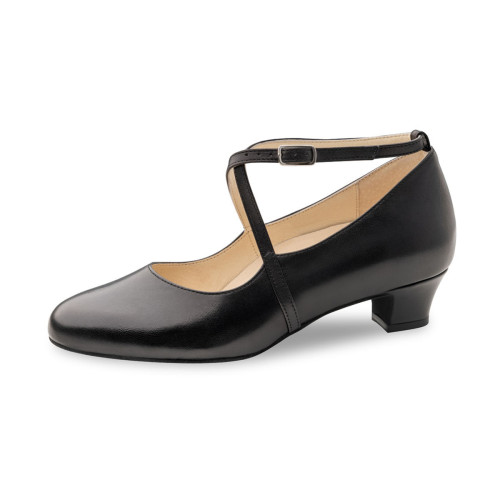 Werner Kern Women´s dance shoes Stine - Obermaterial: Leather Black - Size: EU 38 2/3