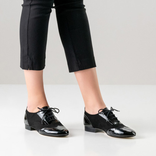 Werner Kern Femmes Trainer Chaussures de Danse Taylor - Couleur: Noir - Sohle: Rauleder - Pointure: EU 37 1/3