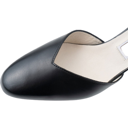 Werner Kern Women´s dance shoes Betty - Black Leather - 6,5 cm [UK 7]