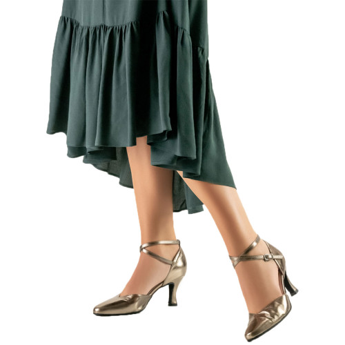 Werner Kern Femmes Chaussures de Danse Betty - Chevro Antique - 6,5 cm  - Größe: UK 6