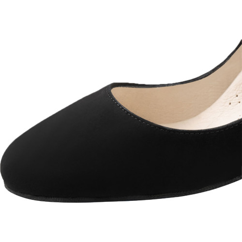 Werner Kern Women´s dance shoes Ashley - Black Suede - 4,5 cm [UK 4]