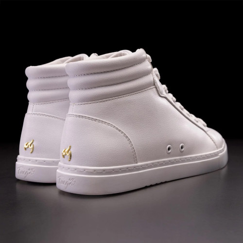Fuego Unisex High-Top Dance Sneakers White