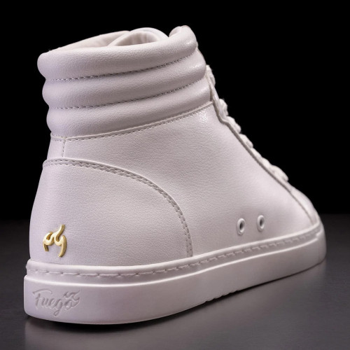 Fuego Unisex High-Top Dance Sneakers White