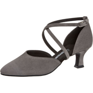 Diamant Women´s dance shoes 048-068-009 - Grey Suede