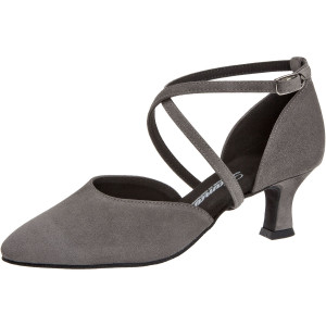 Diamant Mujeres Zapatos de Baile 048-068-009 - Ante Gris