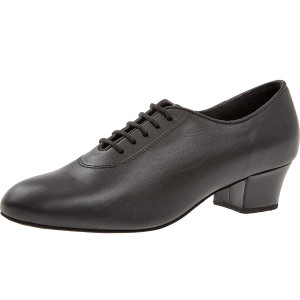 Diamant Mujeres Zapatos de Práctica 093-034-034-A - Cuero Negro - 2 cm