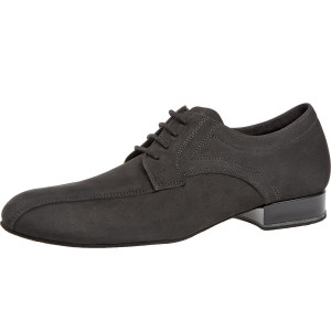 Diamant Hommes Chaussures de Danse 094-025-448 - Nubuck Noir [Large] - 2 cm