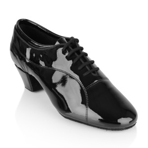 Ray Rose - Tanzschuhe BW111 Bryan Watson - Lack Schwarz - 4cm