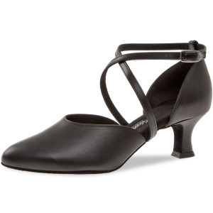 Diamant Damen Tanzschuhe 048-068-034 - Schwarz - 5 cm