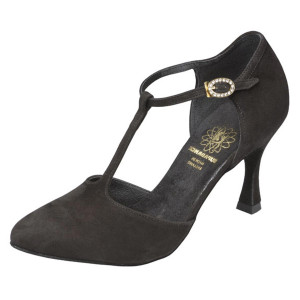 Supadance Femmes Chaussures de Danse 1039 - Suède Noir