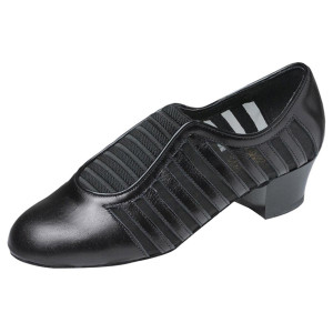 Supadance - Mujeres Zapatos de Práctica 1047 - Cuero Negro - 3,8 cm