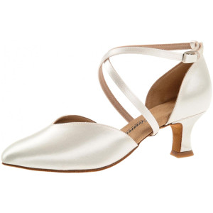 Diamant Women´s dance shoes 107-068-092 - White Satin [UK 7]