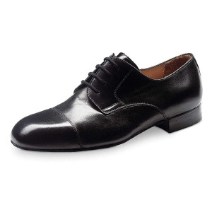 Werner Kern Hombres Zapatos de Baile Torino - Cuero Negro - Ancho   - Größe: UK 7,5