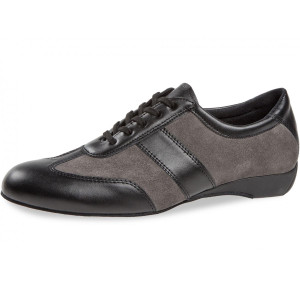 Diamant Homens Ballroom Sneakers 123-225-376 Preto/Cinza - Salto em cunha  - Größe: UK 8