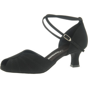 Diamant Damen Tanzschuhe 027-064-040 - Nubuk Schwarz - 5 cm