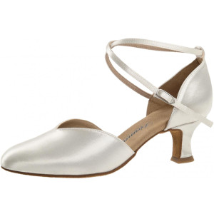 Diamant Ladies Bridal Shoes 105-068-092 - White Satin - 5 cm