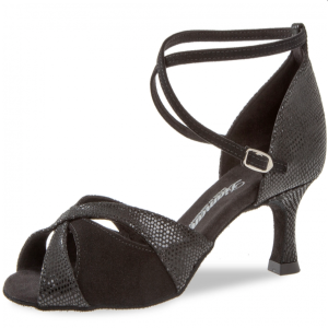 Diamant Mulheres Sapatos de Dança 141-077-084 - Preto - 5 cm