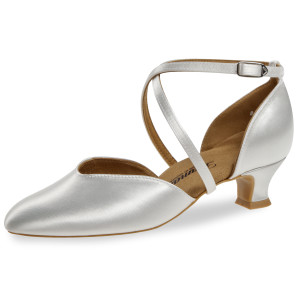 Diamant Women´s dance shoes/Bridal Shoes 170-112-092-Y - Satin White - 4,2 cm