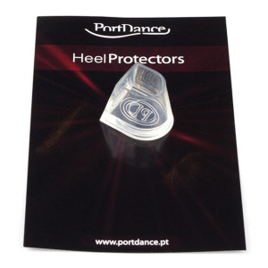 PortDancetecteurs Talon Flare Grand [Transparent - 1 Paire]