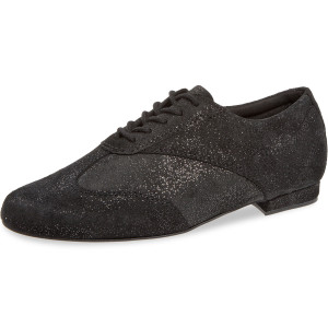 Diamant Damen Tanzschuhe 183-005-550-V - Veloursleder Schwarz