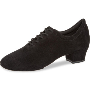 Diamant Mulheres VarioPro Sapatos instrutor de dança 189-234-001 - Camurça Preto - 3,7 cm