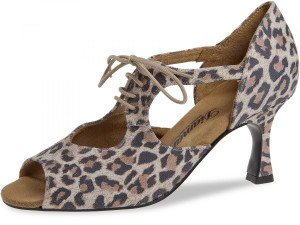 Diamant Ladies Dance Shoes 190-087-329-V - Leopard - VarioSpin