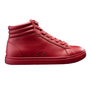 Fuego Unisex High-Top Dance Sneakers Red - Talla: US M7.5/W8.5