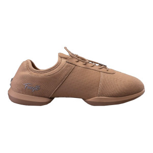 Fuego Unisex Split-Sole Dance Sneakers Latte - Größe: US M6/W7.5