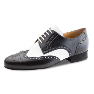 Werner Kern Uomini Scarpe da Ballo Udine - Nero/Bianco