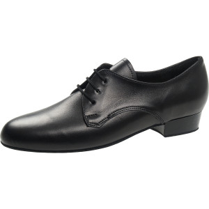 Diamant Garçons Chaussures de Danse 092-033-028 - Cuir Noir - 2 cm