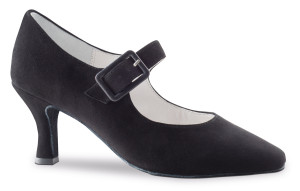 Anna Kern Damen Tanzschuhe 684-60 - Veloursleder