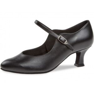 Diamant Dames Dansschoenen 050-068-034 - Leer Zwart