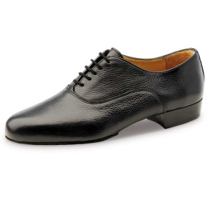 Werner Kern Hommes Chaussures de Danse Monza - Cuir Noir - 2,5 cm