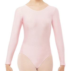 Intermezzo Damen Ballett Body/Trikot und Ärmeln lang 3060 Bodyly Ml - Schwarz (037) - Größe: XXL