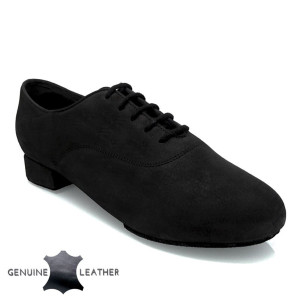 Ray Rose - Homens Sapatos de Dança 335 Windrush - Nubuck Preto