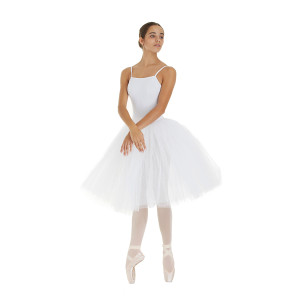 Intermezzo Dames Ballet Turnpakje/Leotard met romantische tutu 3487 Loverstrapcor