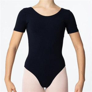 Intermezzo Mädchen Ballett Trikot/Body mit Ärmeln kurz 3673 Bodysup Mc - Granatapfel (275) - Größe: 4