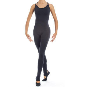 Intermezzo Ladies Unitard with crossed straps 4017 Skinmercru