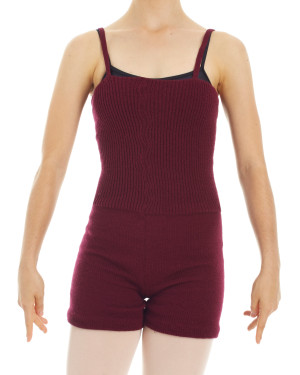 Intermezzo Damen Aufwärmanzug kurz mit Spaghetti-Trägern 4587 Skinlegshort