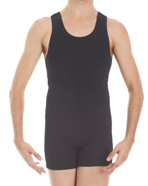 Intermezzo Mens Unitard short with straps wide 4640 Skinshortman