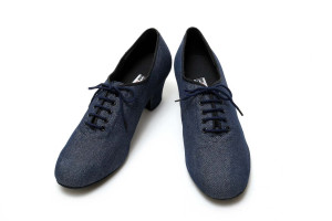 Dancelife Ladies Zapatos de Práctica 49080 - Jeans Azul