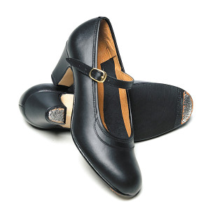 Intermezzo Ladies/Girls Flamenco Shoes 7232W - Leather - 6cm