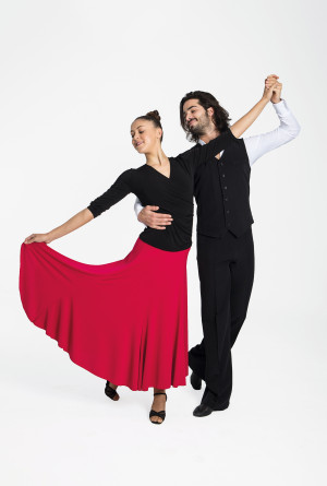 Intermezzo Meisjes Dans Rok/Practice Rok Ballroom lang 7978 Falpara