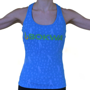 Bokwa® - Buyani Graphic Rib Tank II - Azul