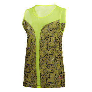 Zumba® - Be Free Sleeveless Top - Yellow - Final Sale