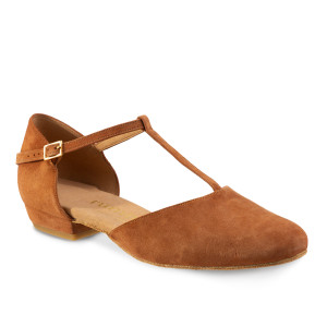 Rummos Women´s dance shoes Carol - Nubuck Brown - 2 cm