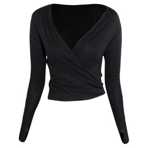 Intermezzo Ladies Ballet Wrap Cardigan long sleeves 6450 Jercruvisnac